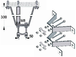 LC-OMP-50L30 - Akcesoria montaowe